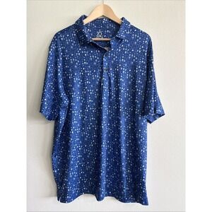 Deolax Men's Size 2XL Wine Martini Drinks Performance Golf Polo Shirt‎